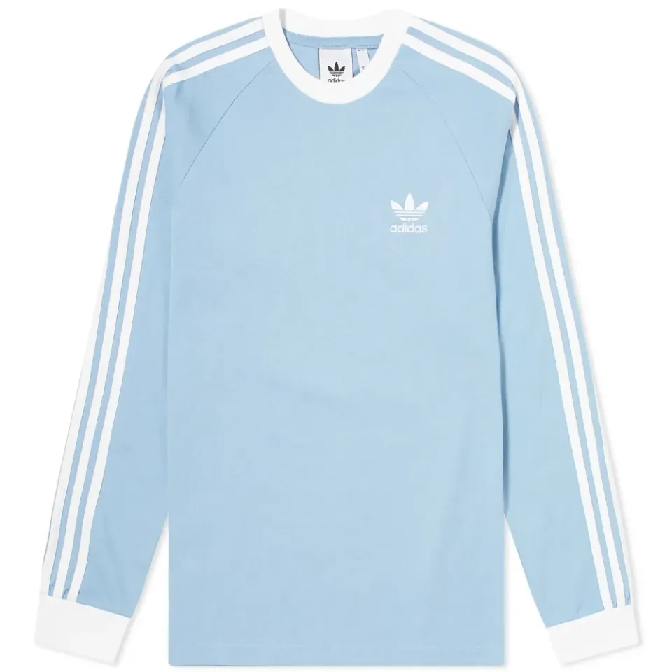 3 Stripe Long Sleeve T-Shirt