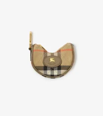 Horseshoe Crossbody Charm in Sand beige - Women, Nylon