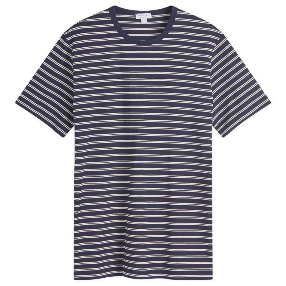 Classic Crew Neck Stripe T-Shirt