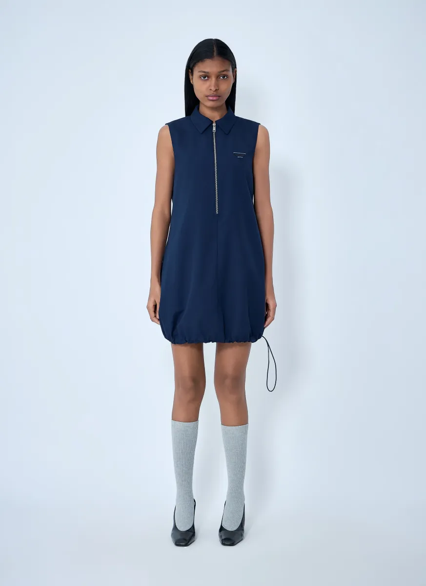 Logo Motif Cargo Dress