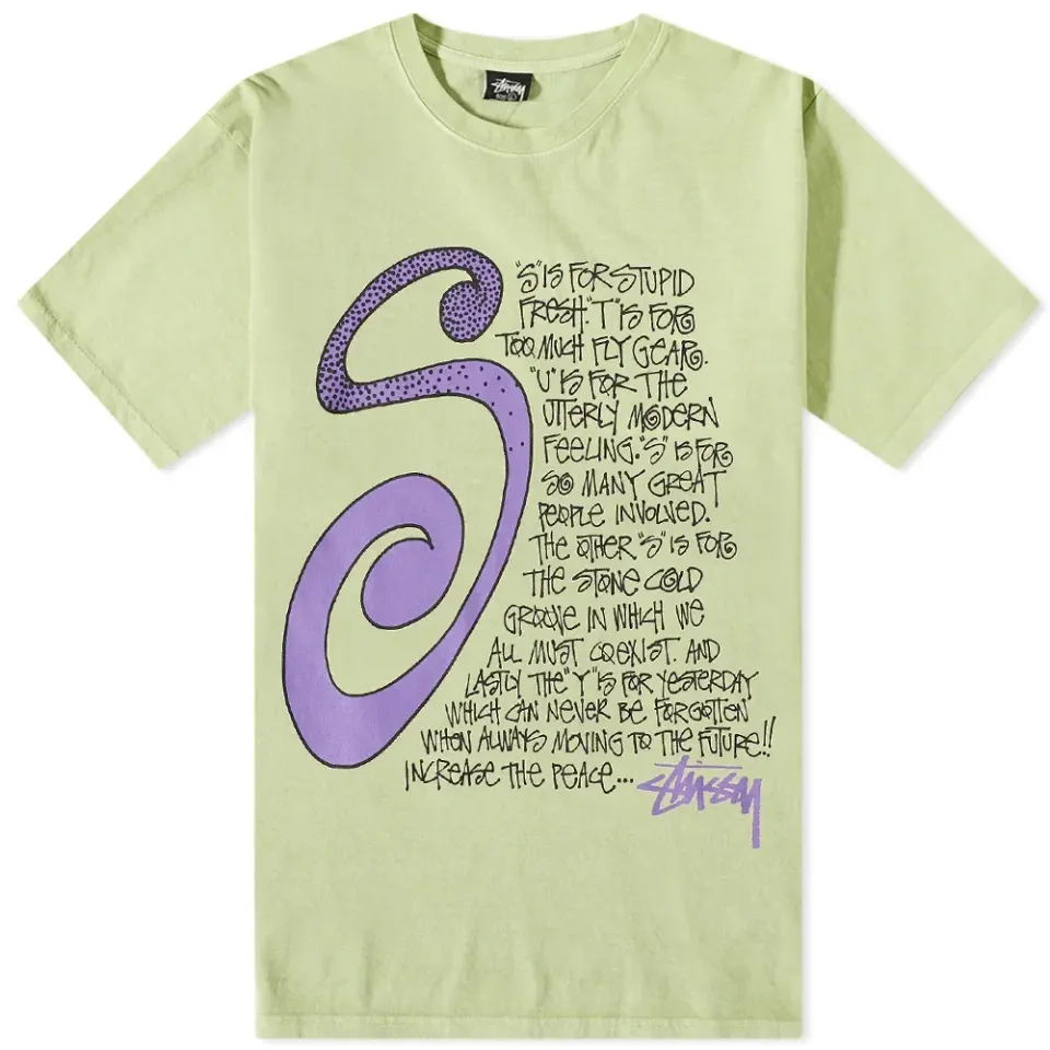 S Talk Pigment Dyed T-Shirt