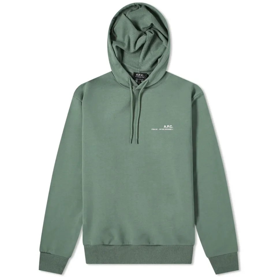 A.P.C. Item Logo Hoodie