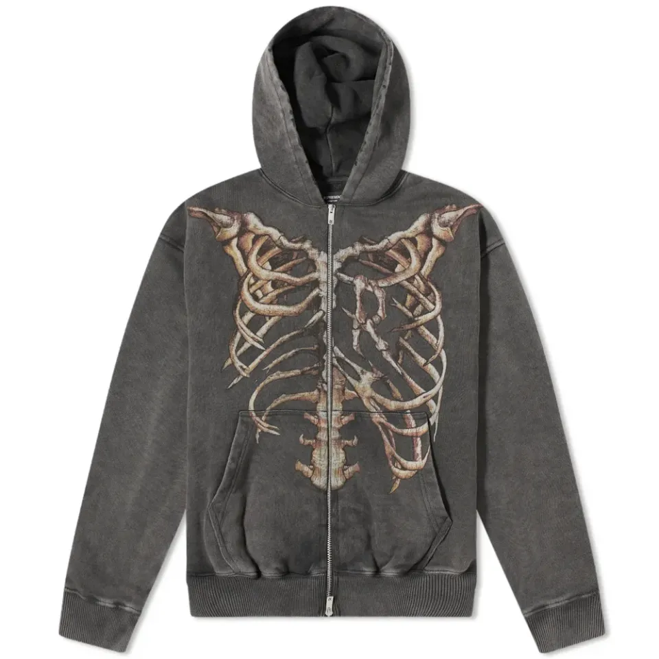 Bones Zip Hoodie
