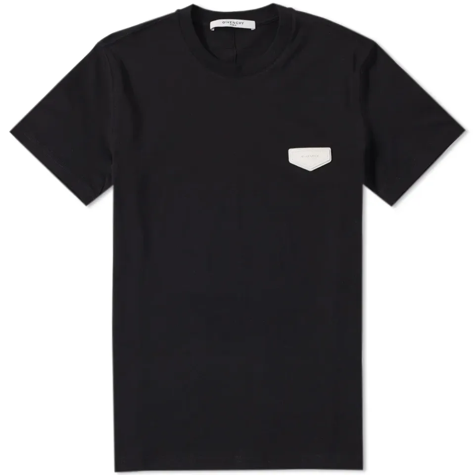 Leather Patch Tee