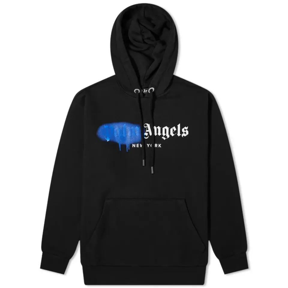 New York Sprayed Logo Hoodie