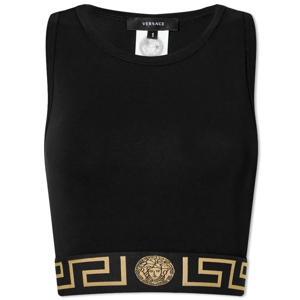 Greca Cropped Bralet Top