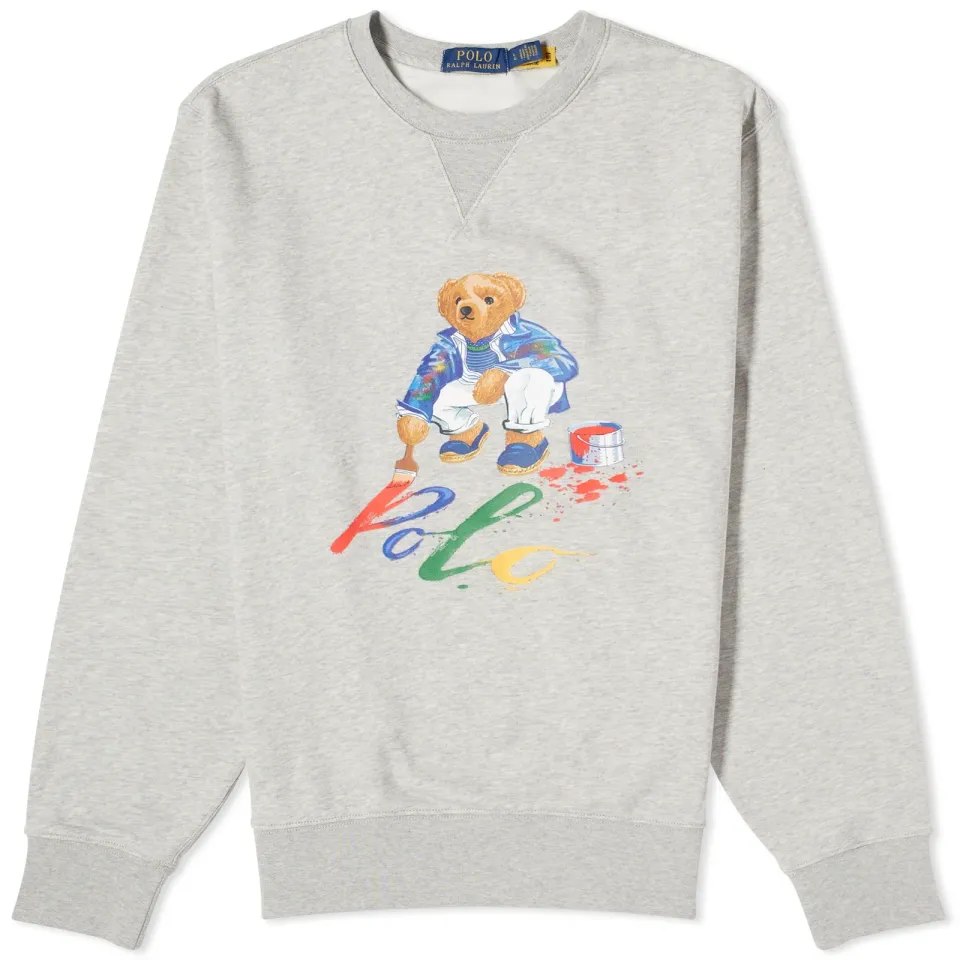 Painting Bear Crew Sweat