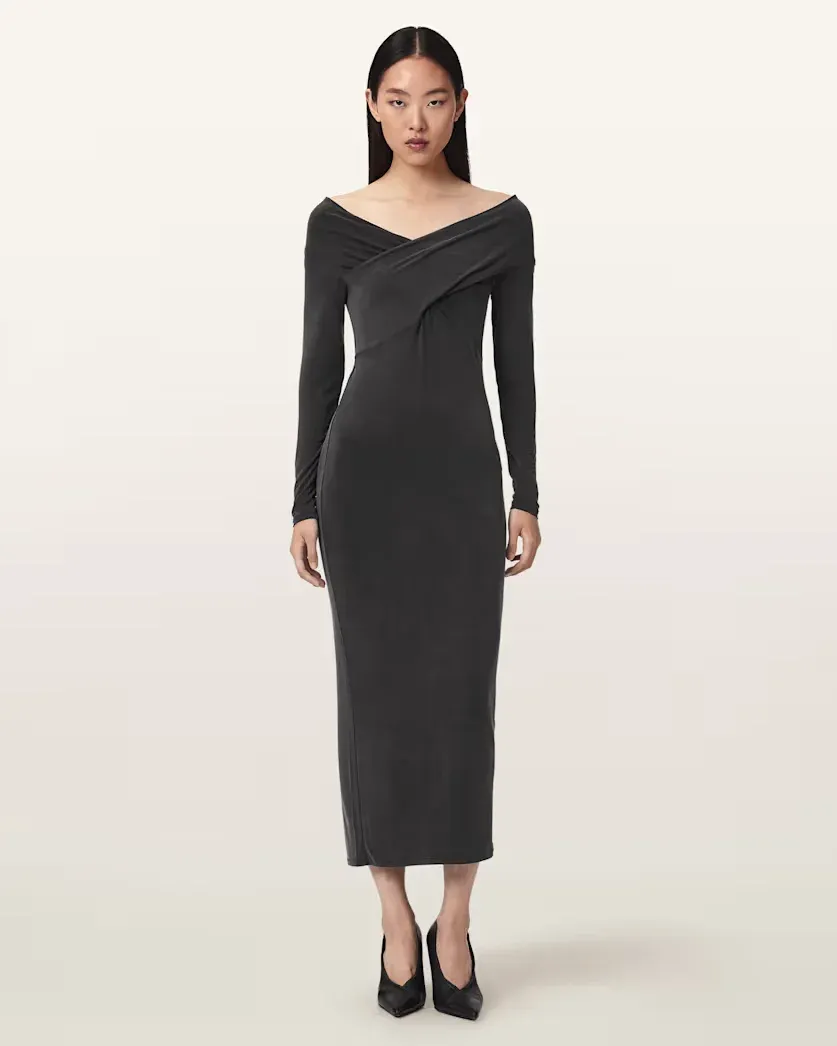 Delta Curpo Blend Bodycon Midi Dress