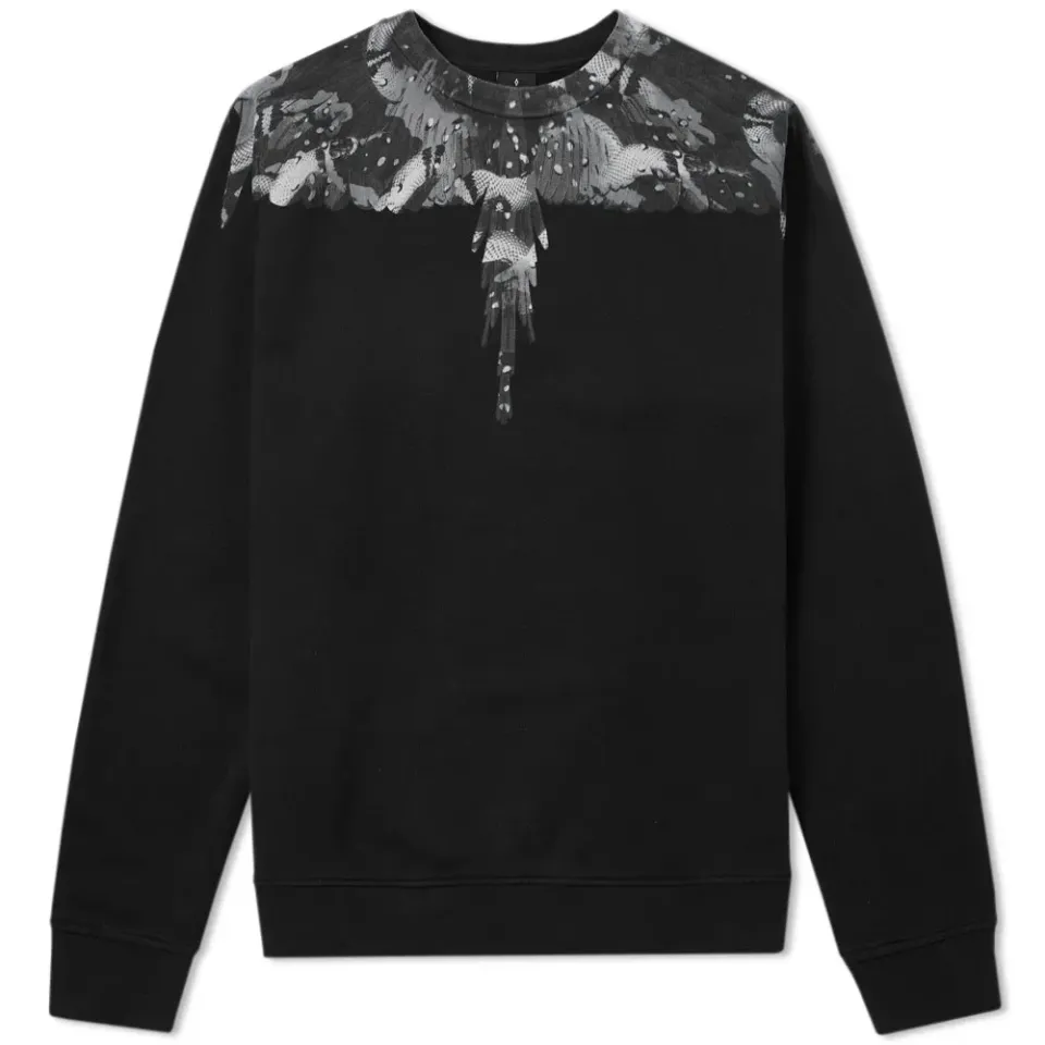 Camo Wing Crew Sweat