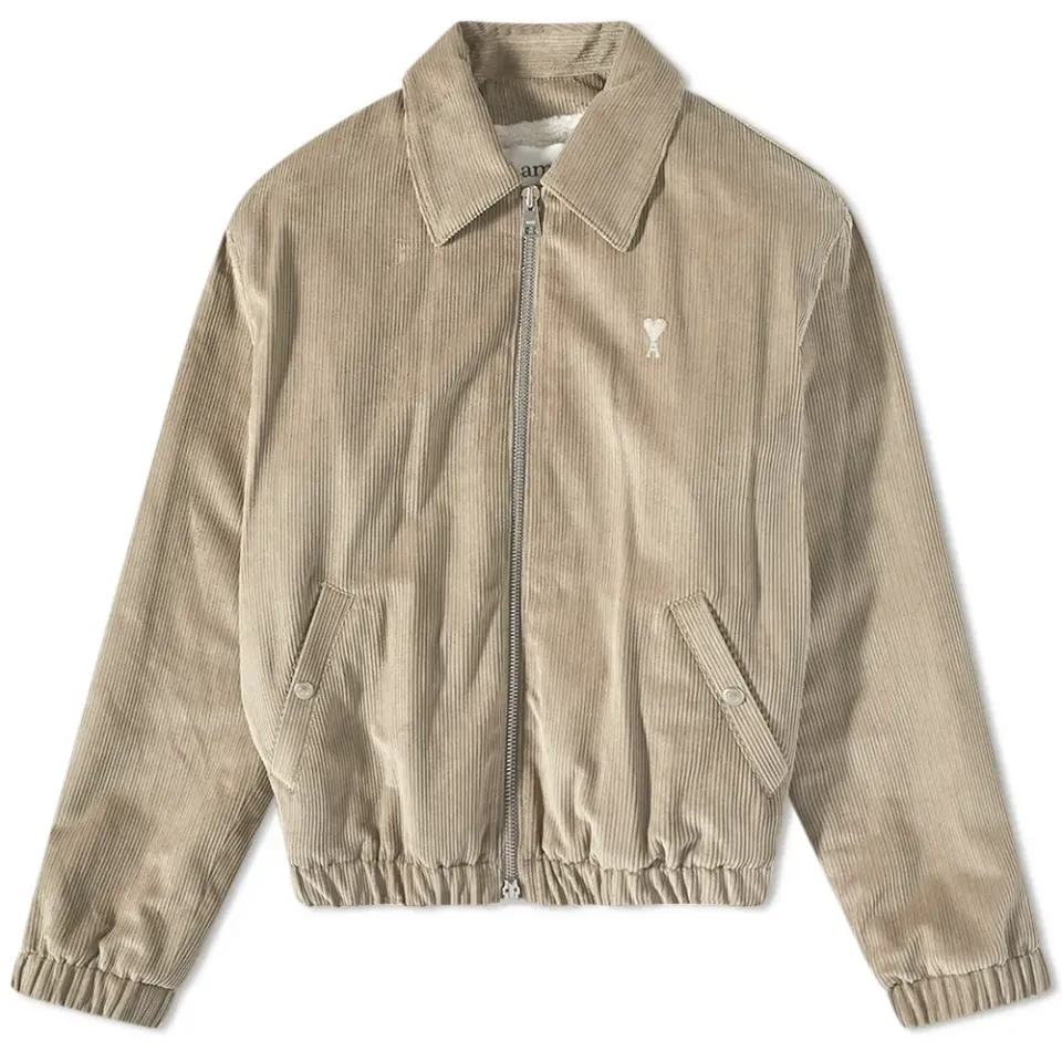 AMI Tonal Small A Heart Corduroy Jacket