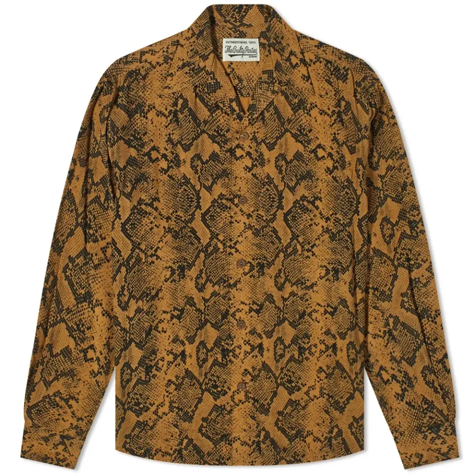 Long Sleeve Hawaiian Shirt