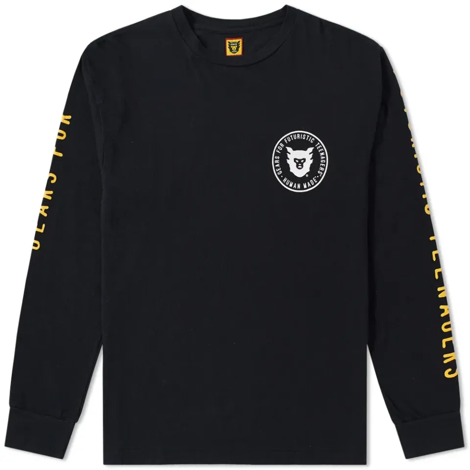 Long Sleeve Arm Print Tee