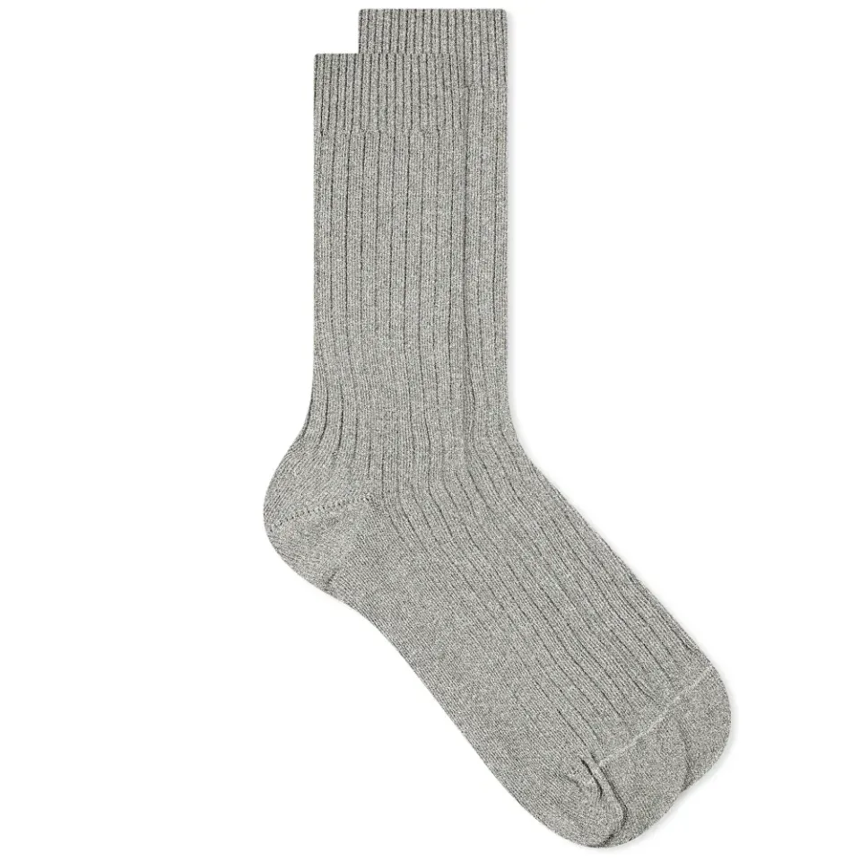 Rib Ankle Sock
