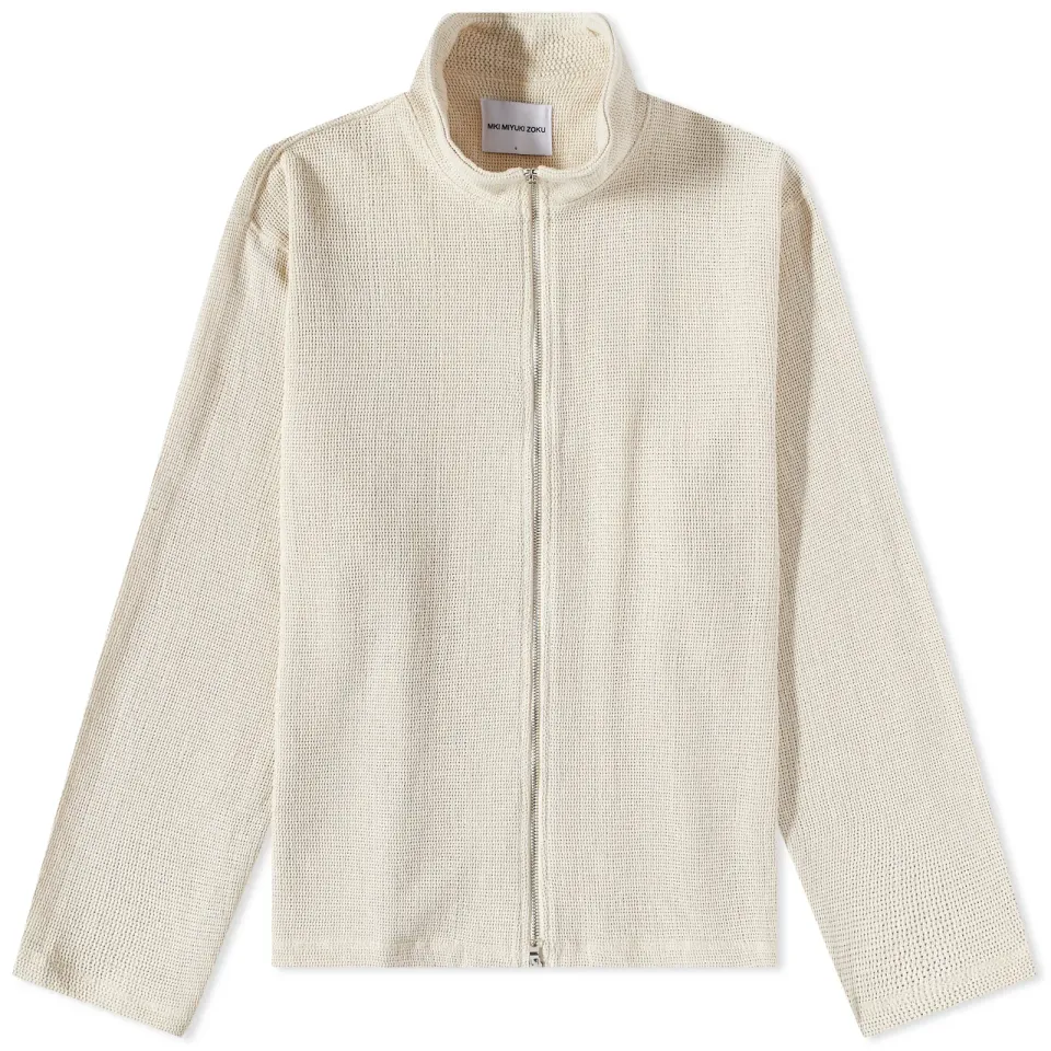 Loose Weave Track Jacket