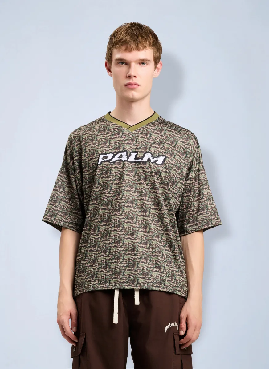 Camo Allover Palm Sport T-Shirt
