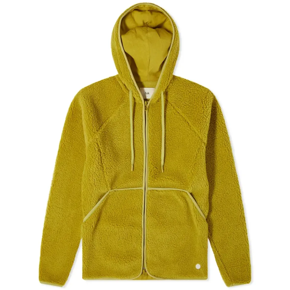 Hooded Puzzle Fleece