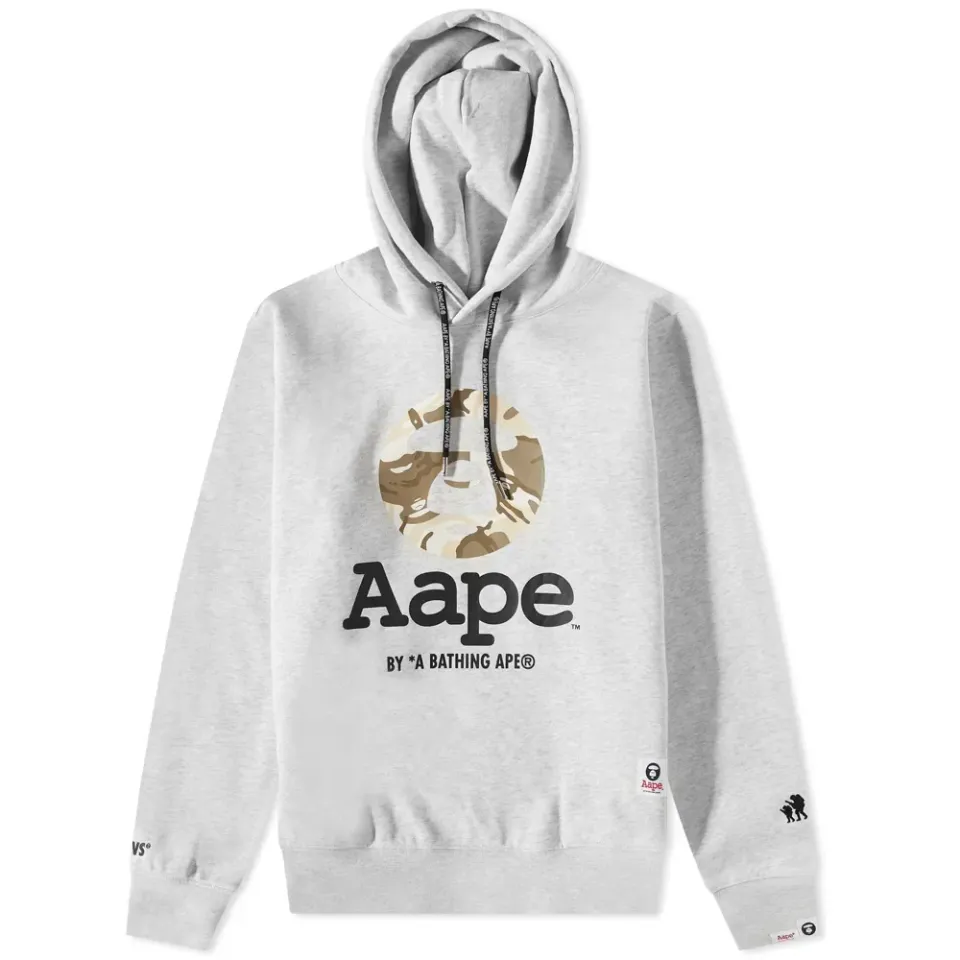 AAPE Camo Moon Face Hoodie