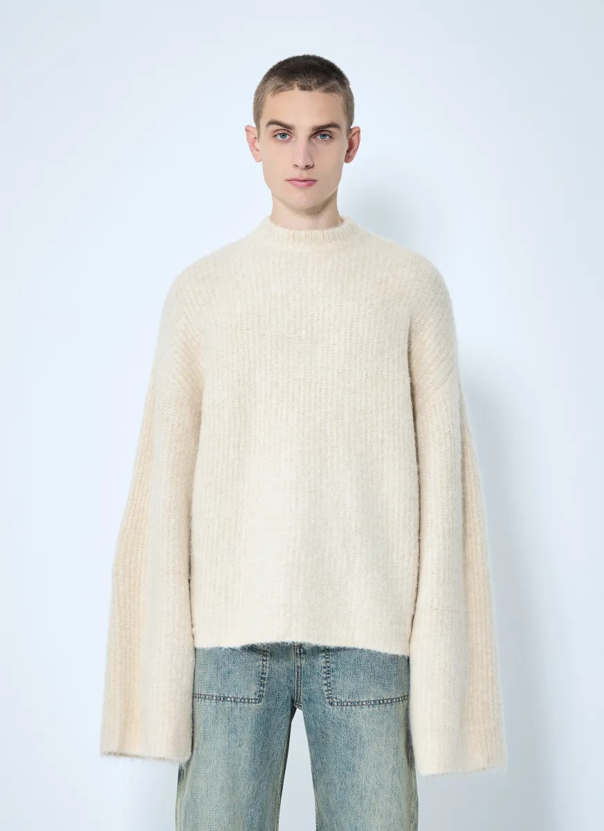 Heavy Knit Crewneck Sweater