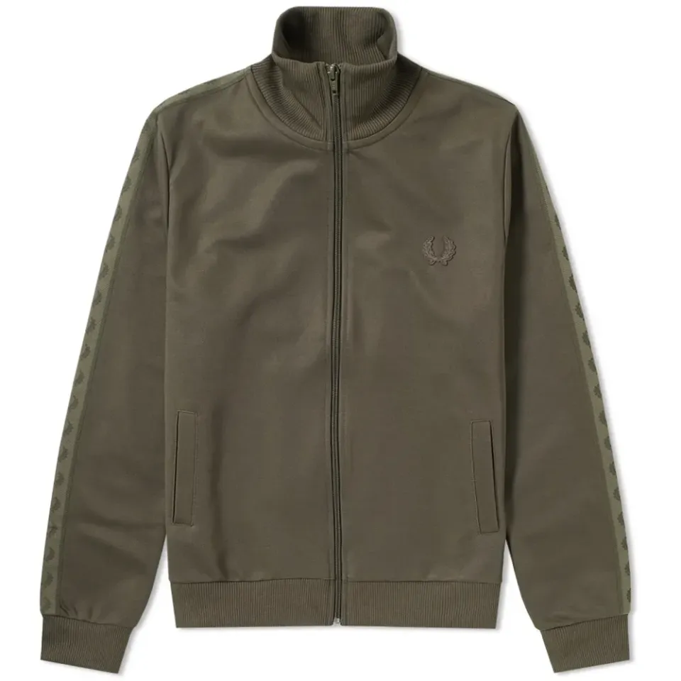 Fred Perry Tonal Taped Track Jacket