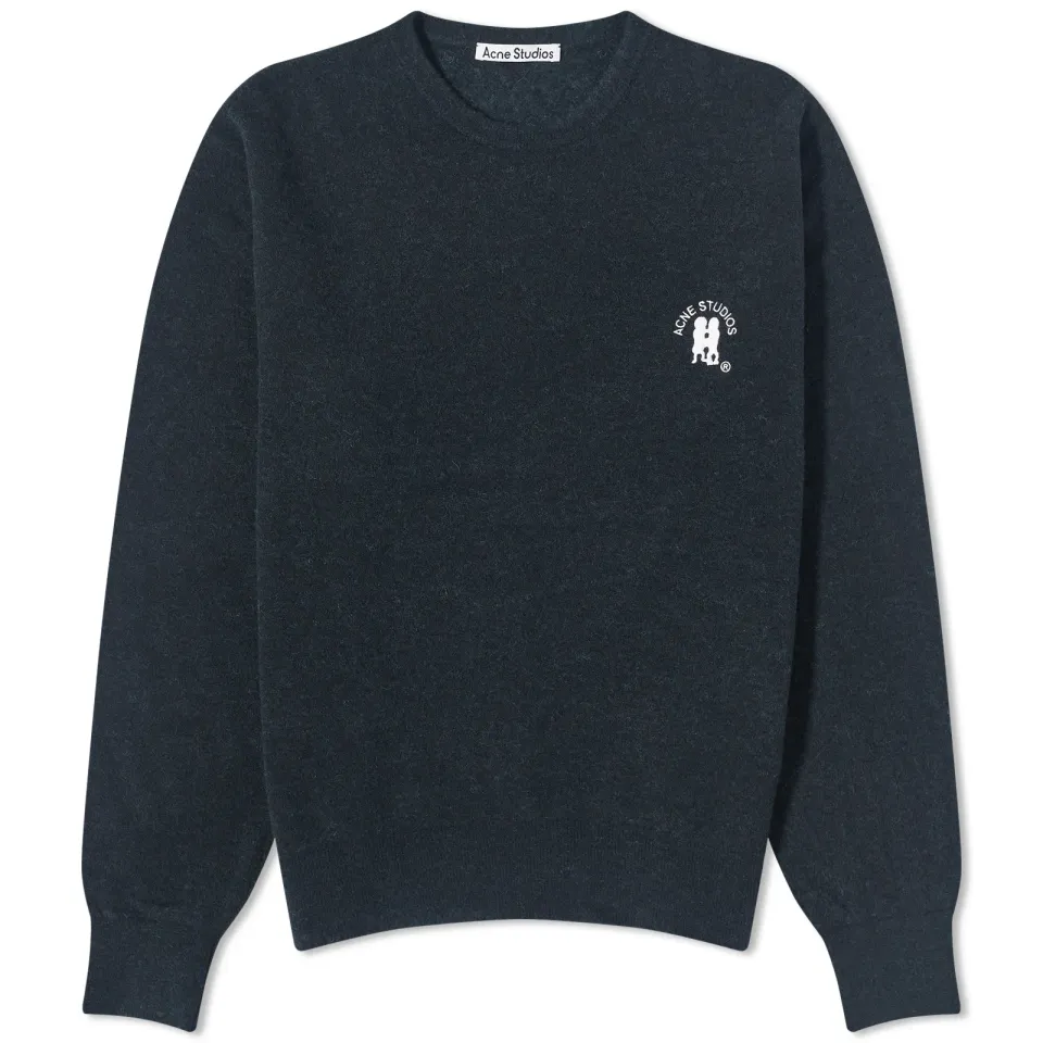 Kiza Alpaca Logo Crew Knit