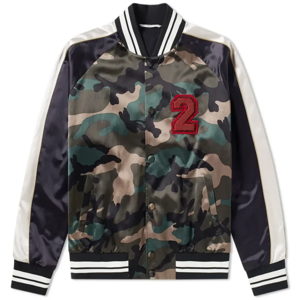 Collegiate Logo Souvenir Jacket