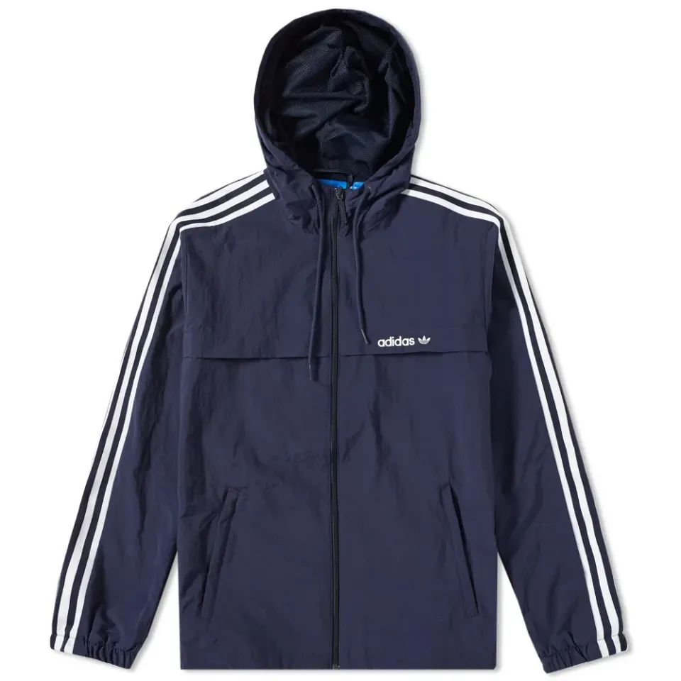 Three Stripe Windbreaker