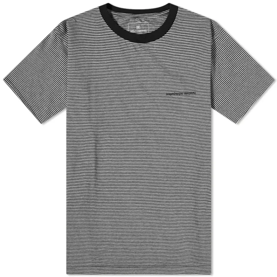 Narrow Border Wide T-Shirt