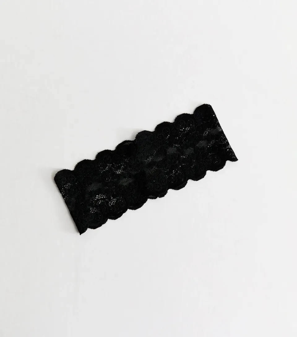 Black Lace Headband