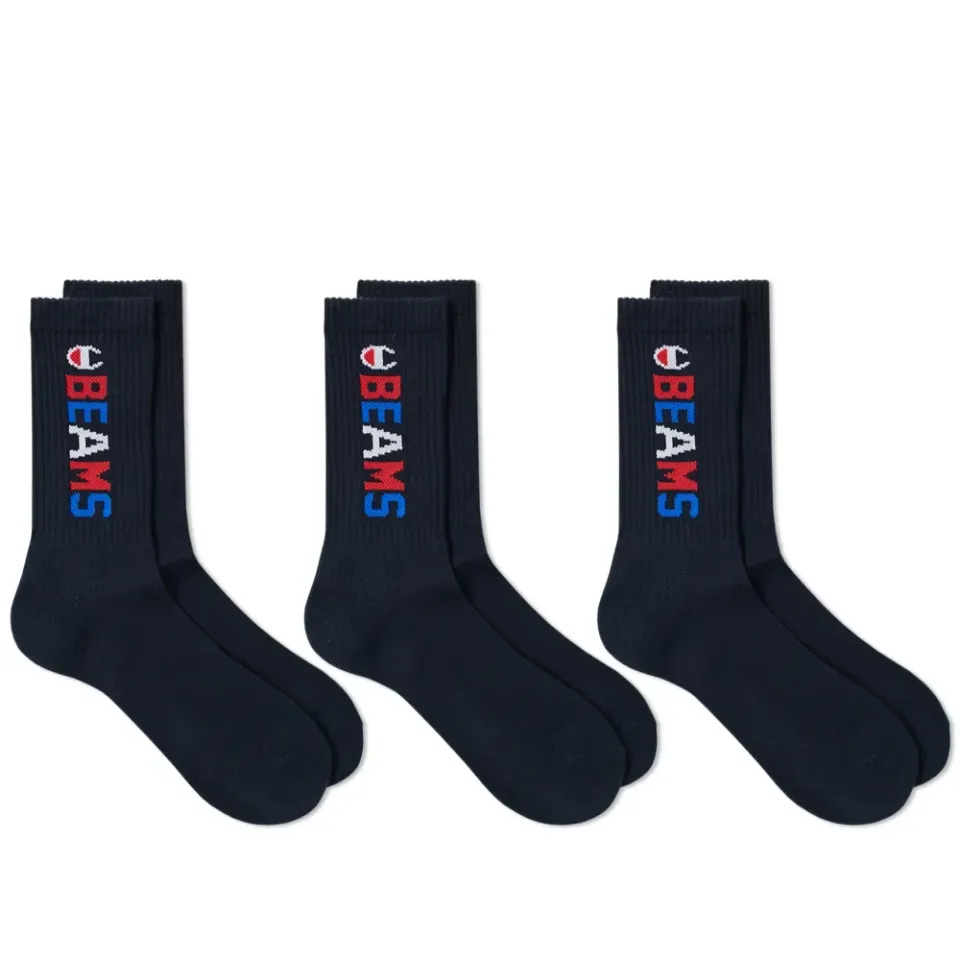Champion x Beams Sock - 3 Pack