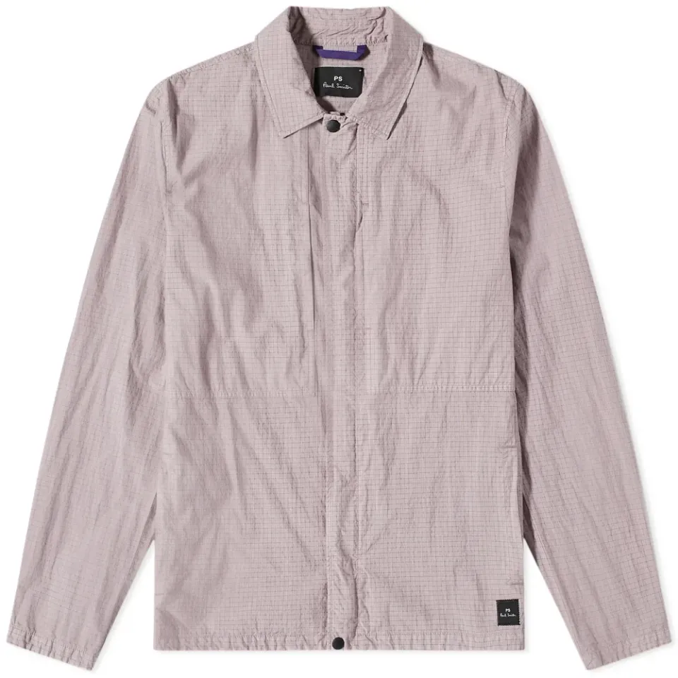 Ripstop Nylon Zip Overshirt