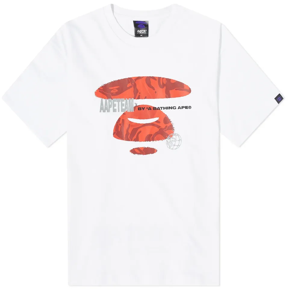 AAPE Team Camo Moonface T-Shirt