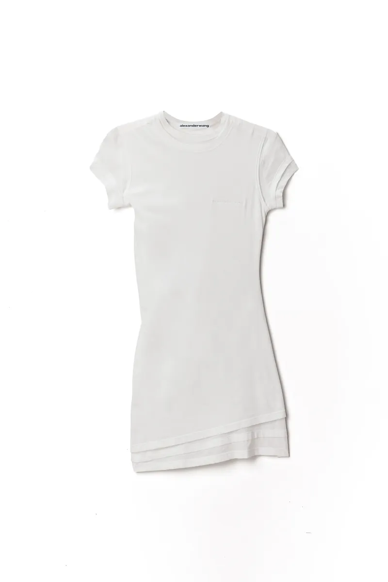 Pre-styled Short Sleeve Mini Dress
