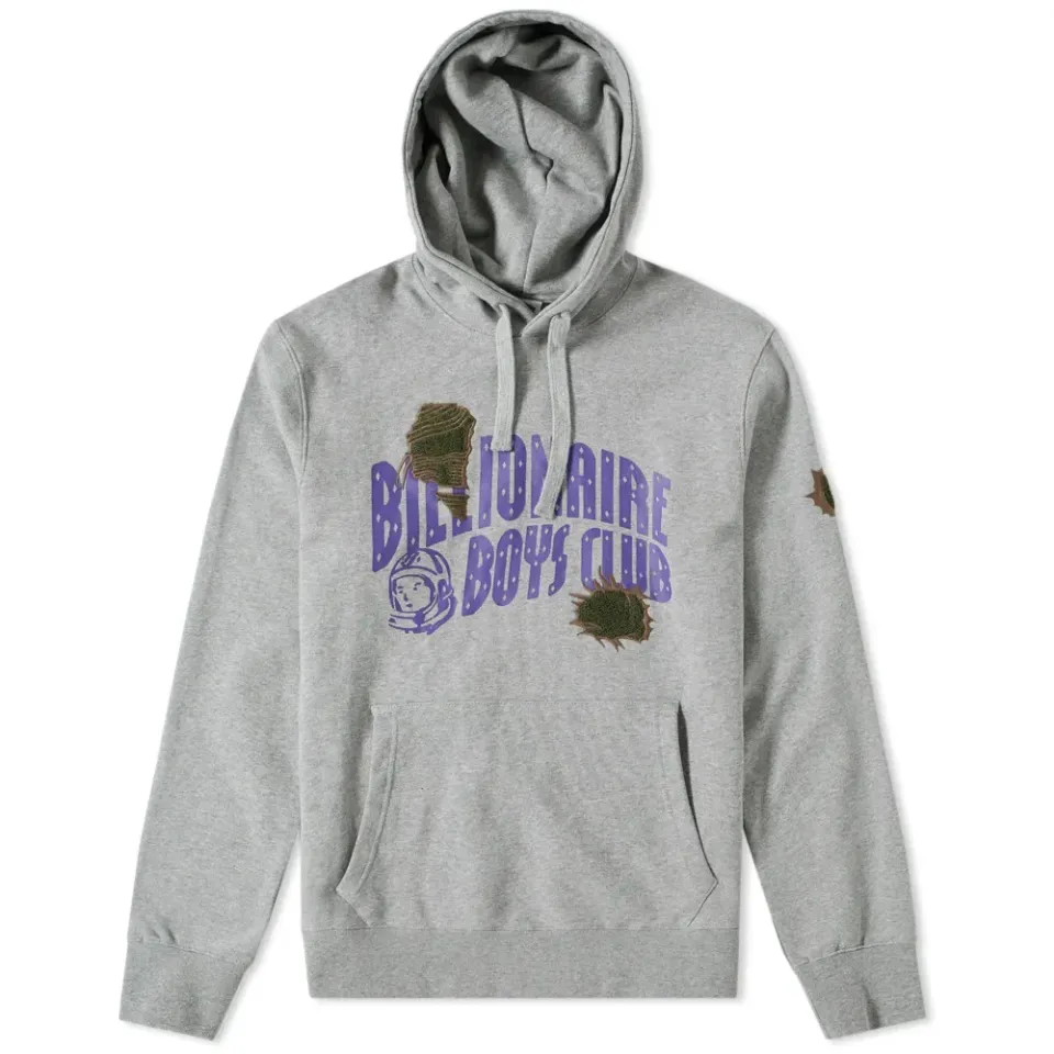 Damaged Logo Popover Hoody