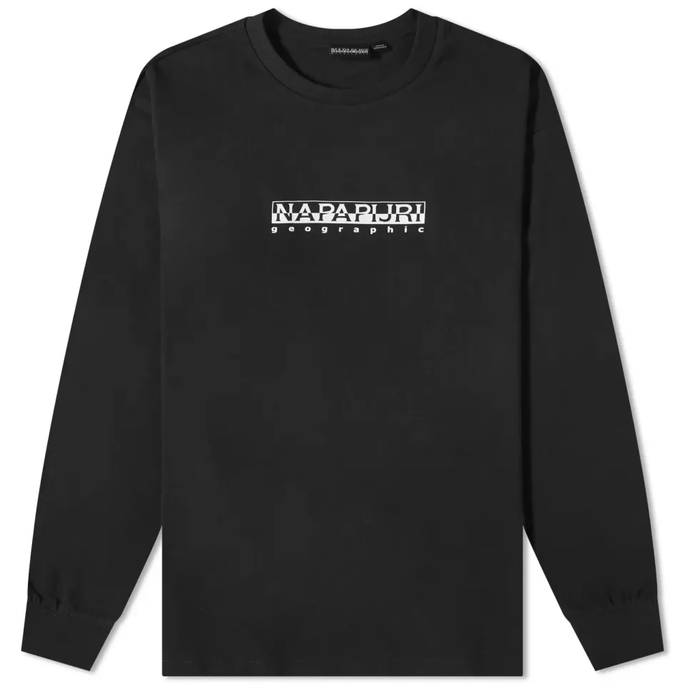 Long Sleeve Box Logo T-Shirt