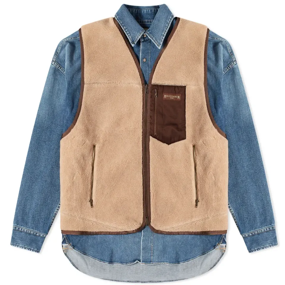 Faux Shearling Gilet