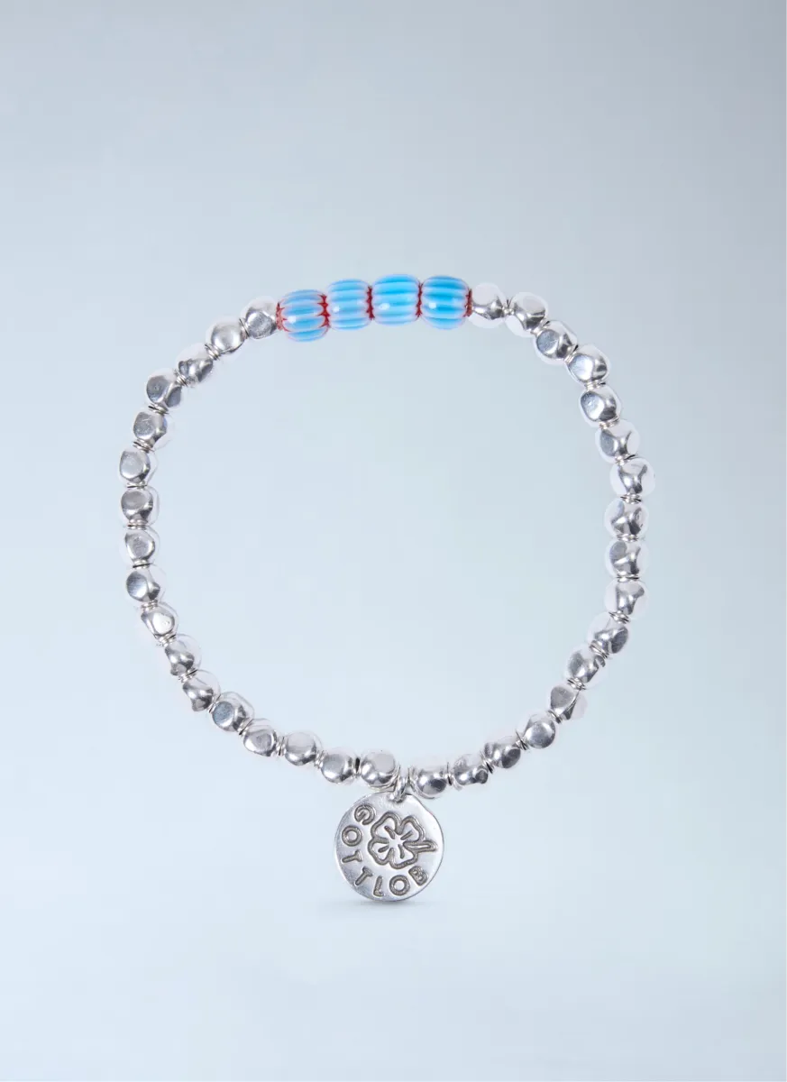Edition No.1 Turquoise/Red Bracelet