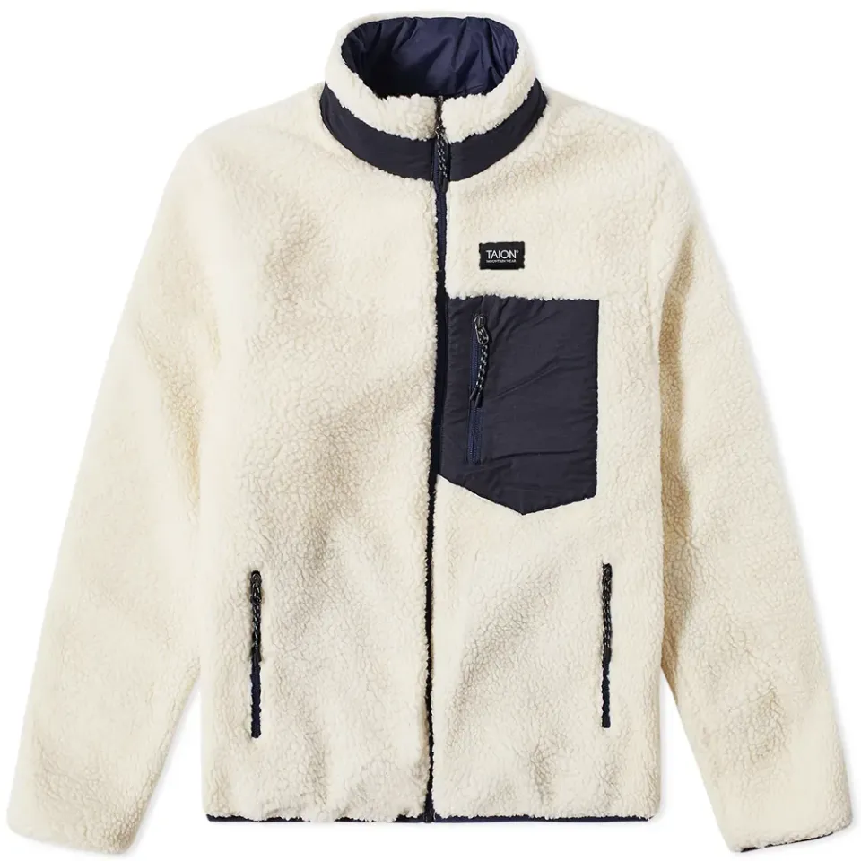 Reversible Fleece Down Jacket