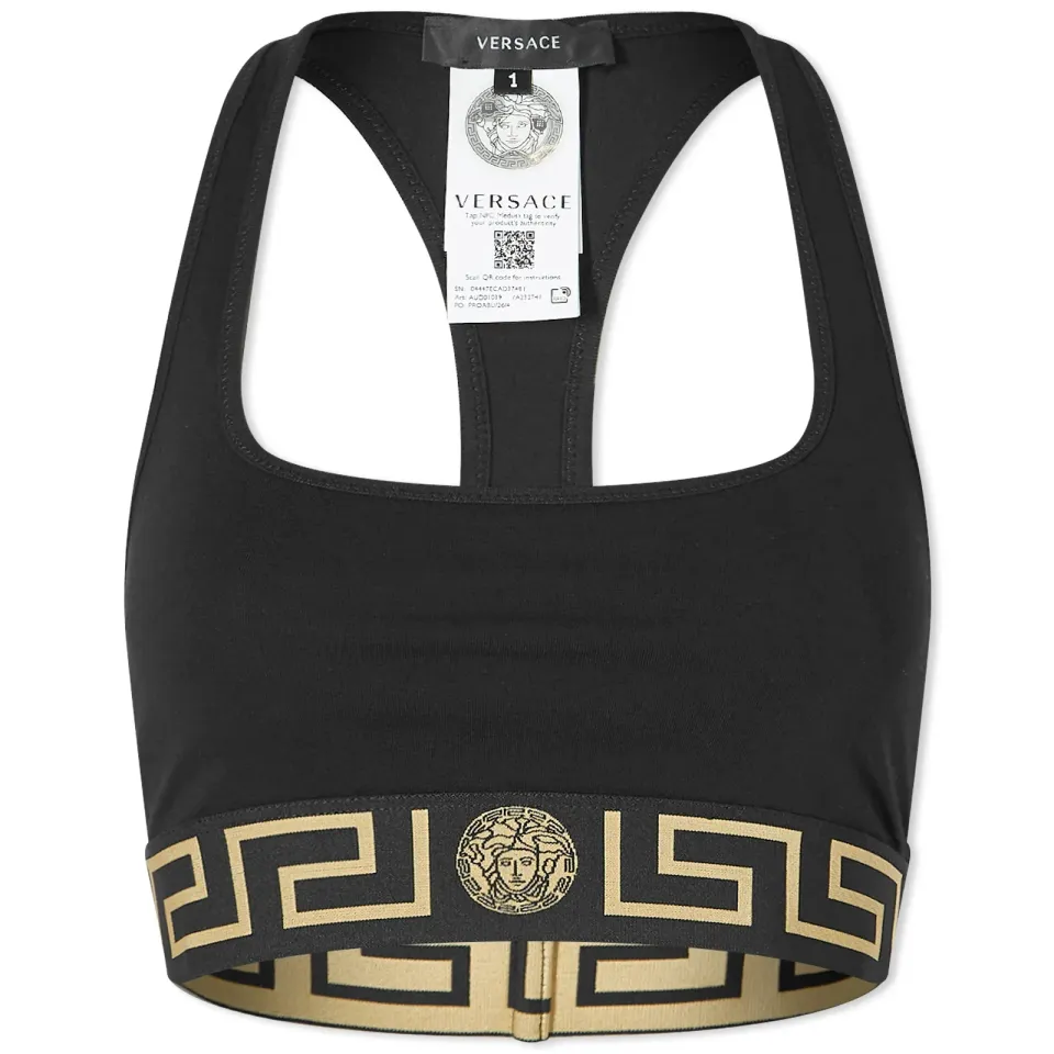Greca Logo Sports Bra