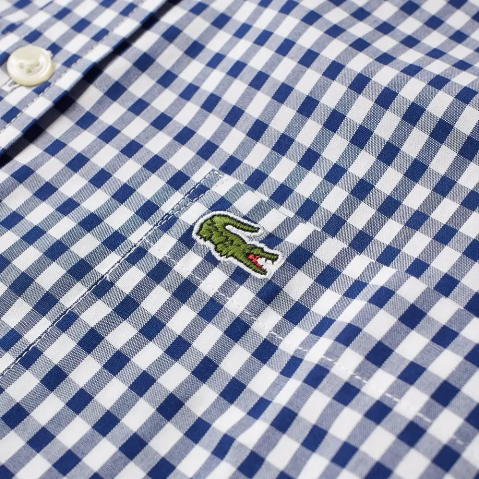 Short Sleeve Gingham Shirt