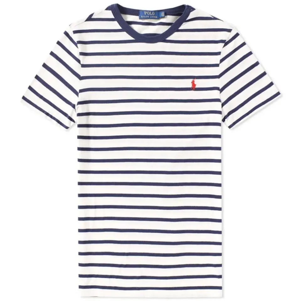 Fine Stripe Tee