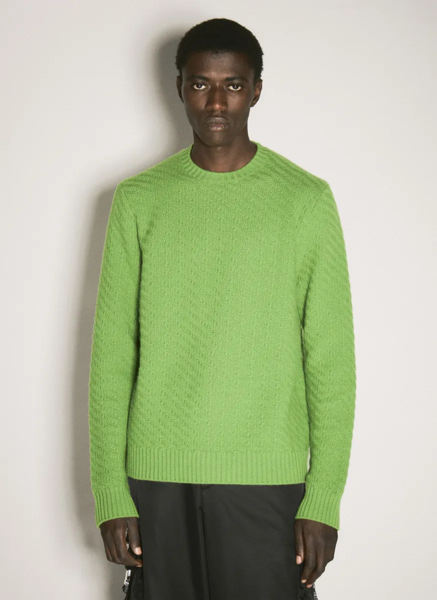 Wool-And-Cashmere-Blend Sweater