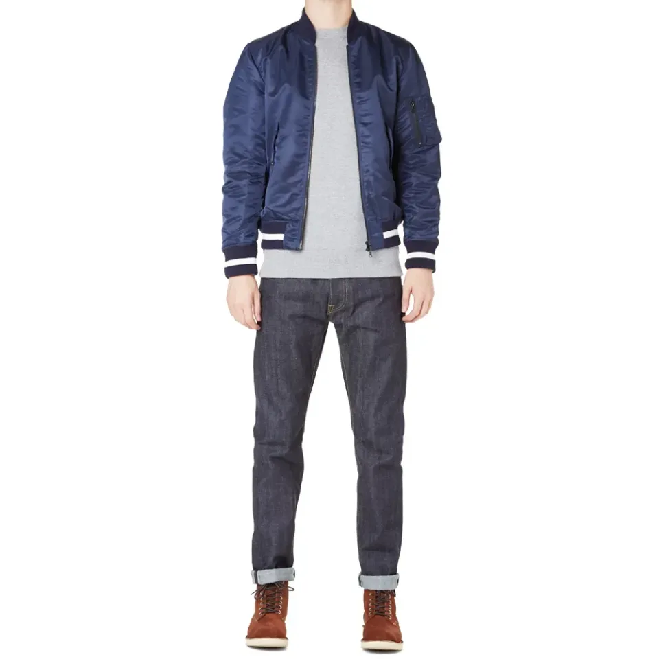 SOPHNET. Military Elbow Patch Crew Neck Sweat