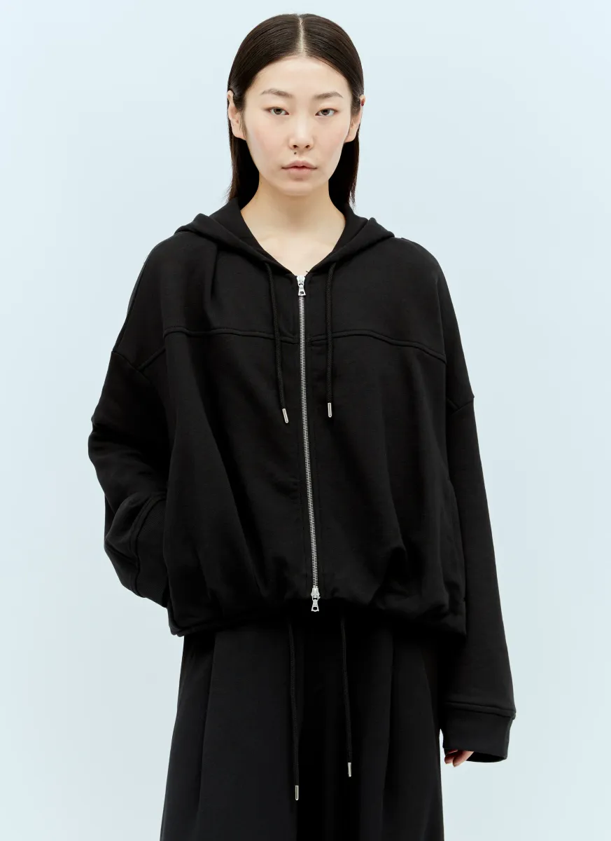 Zip-Up Hooded Sweatshirt