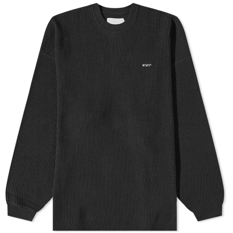 Long Sleeve Waffle T-Shirt