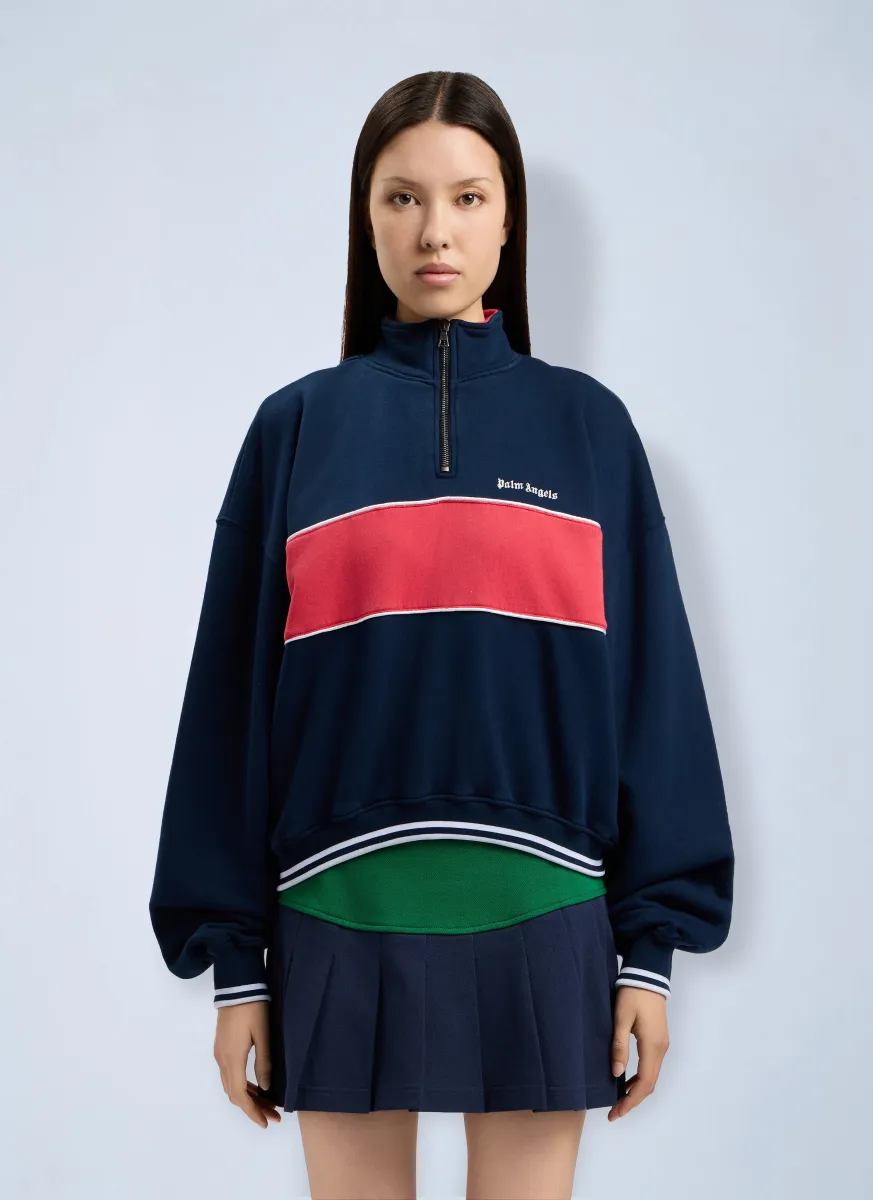 Classic Logo Half-Zip Sweatshirt