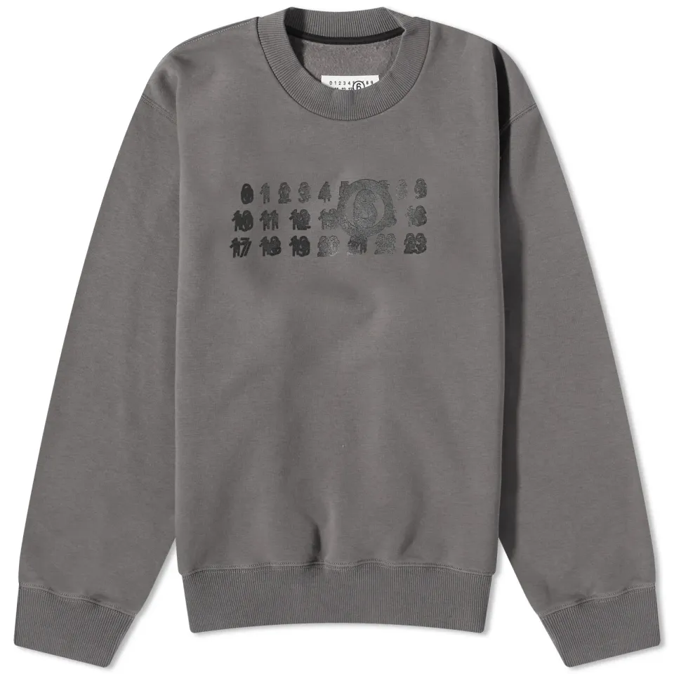 Triple Logo Crew Sweat