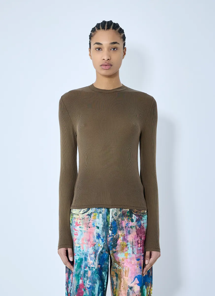 Slinky Rib T-Shirt