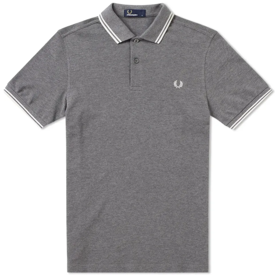 Fred Perry Slim Fit Twin Tipped Polo