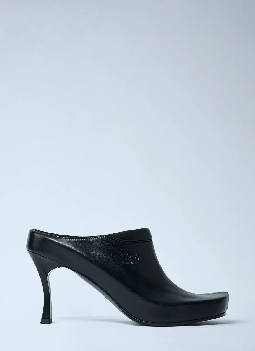 Scholl Heeled Mules