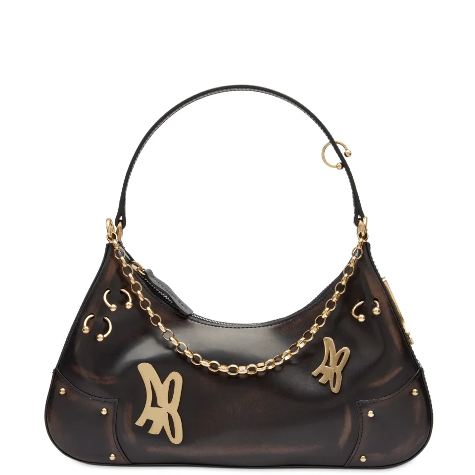 Butterfly Ab Logo Chain Bag